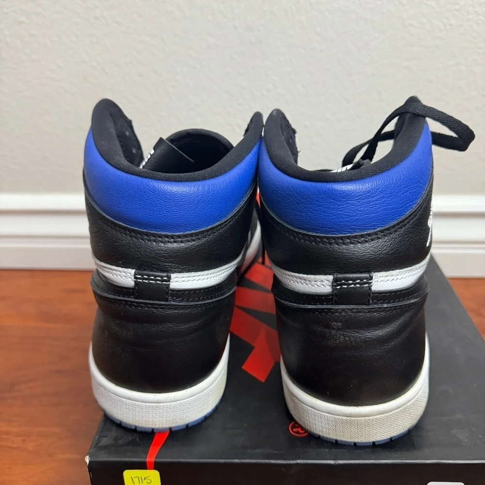 Jordan 1 Retro High Royal Toe Size 11